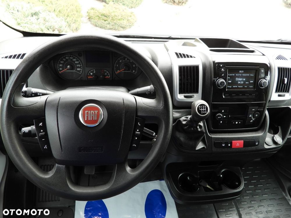 Fiat DUCATO PLANDEKA 10 PALET WEBASTO TEMPOMAT KLIMATYZACJA  180KM - 28