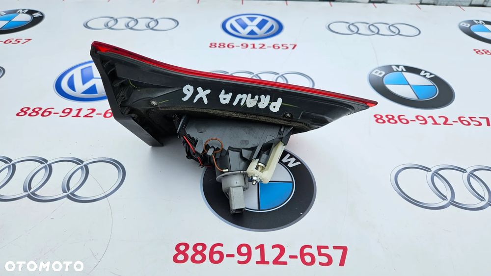 BMW X6 E71 LIFT LCI LED Lampa tył prawy w klapę bagażnika Lampa tylna prawa EUROPA IDEALNA 7295006 - 7