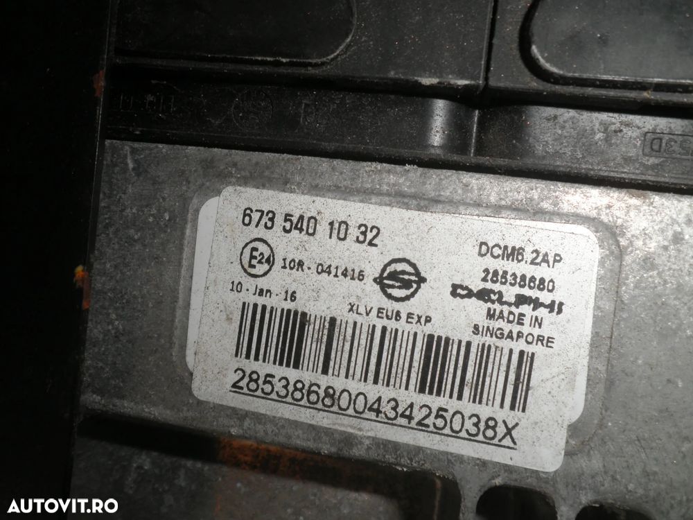 ECU / calculator motor Ssangyong Tivoli 1.6 D 6735401032 28538680 - 3