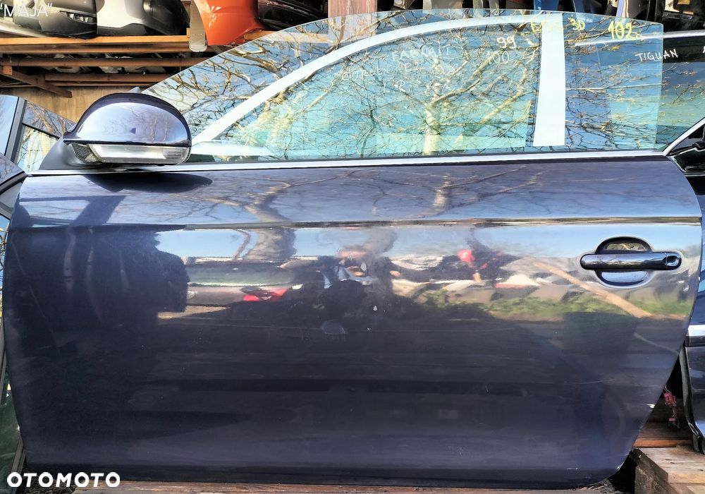 VW EOS 3 DRZWI CABRIO DRZWI LEWE PRZEDNIE PRZÓD KOMPLETNE - 4