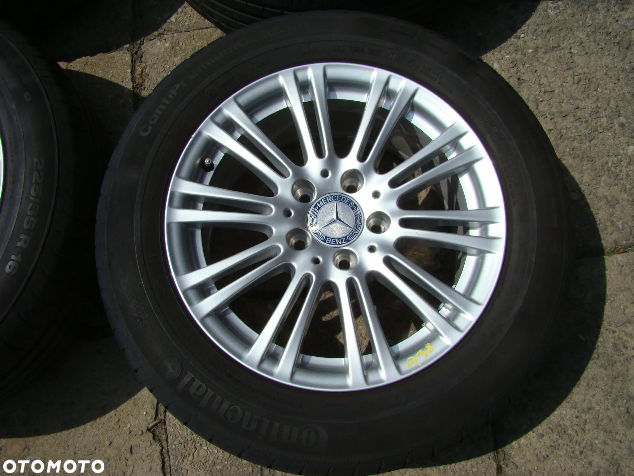 a38 5x112 Mercedes Benz E-klasa w212 Vito V-Klasa W447 Viano W639 7,5Jx17 opony lato - 2