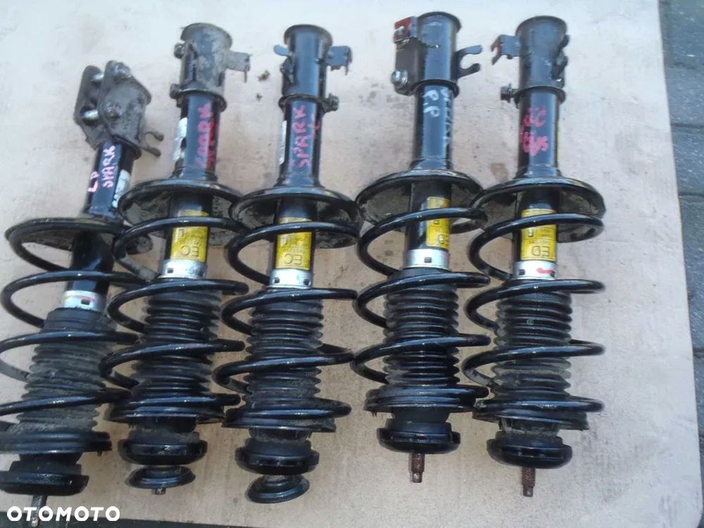 amortyzator macperson sprężyna poduszka chevrolet spark matiz - 6
