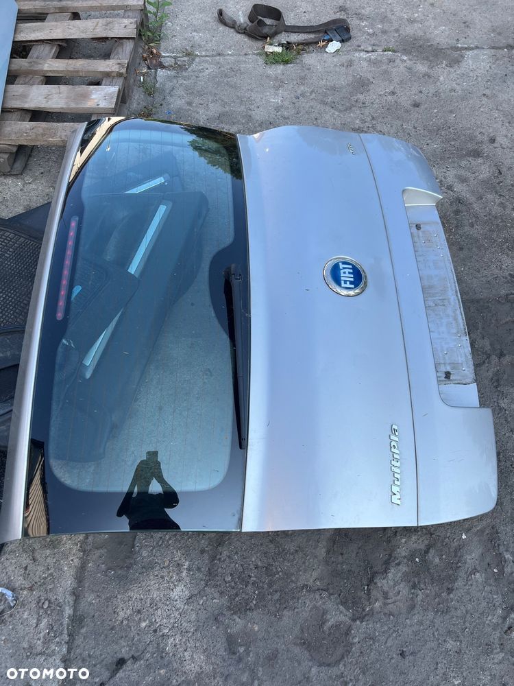 Fiat multipla maska pas przedni chłodnice zderzak przód tył lampy przód tył błotnik prawy lewy przód przód tył prawe lewe łamy tył klapa tył - 8