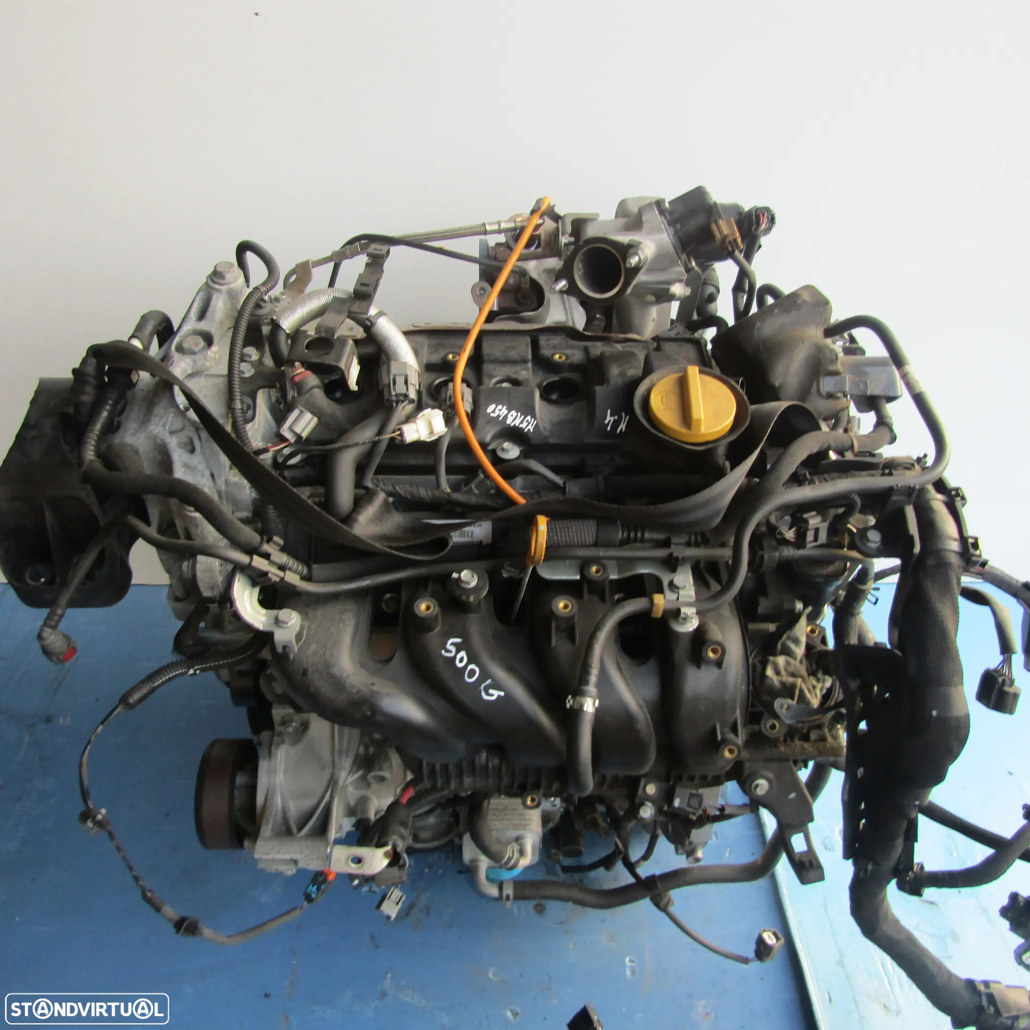Motor Renault 1.6 Tce com referencia M5MB450 - 7