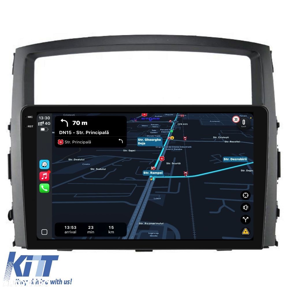 Navigatie Dedicata Mitsubishi Pajero (2006-2018), 9 Inch, 2Gb Ram, 32G - 3