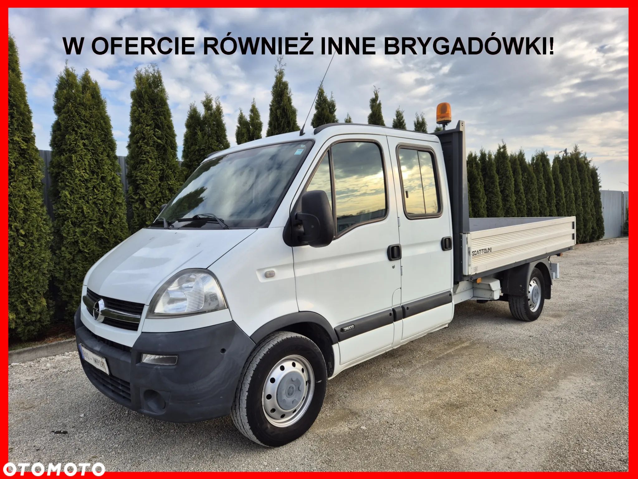 Opel Movano 2.5 120KM Brygadówka - 1