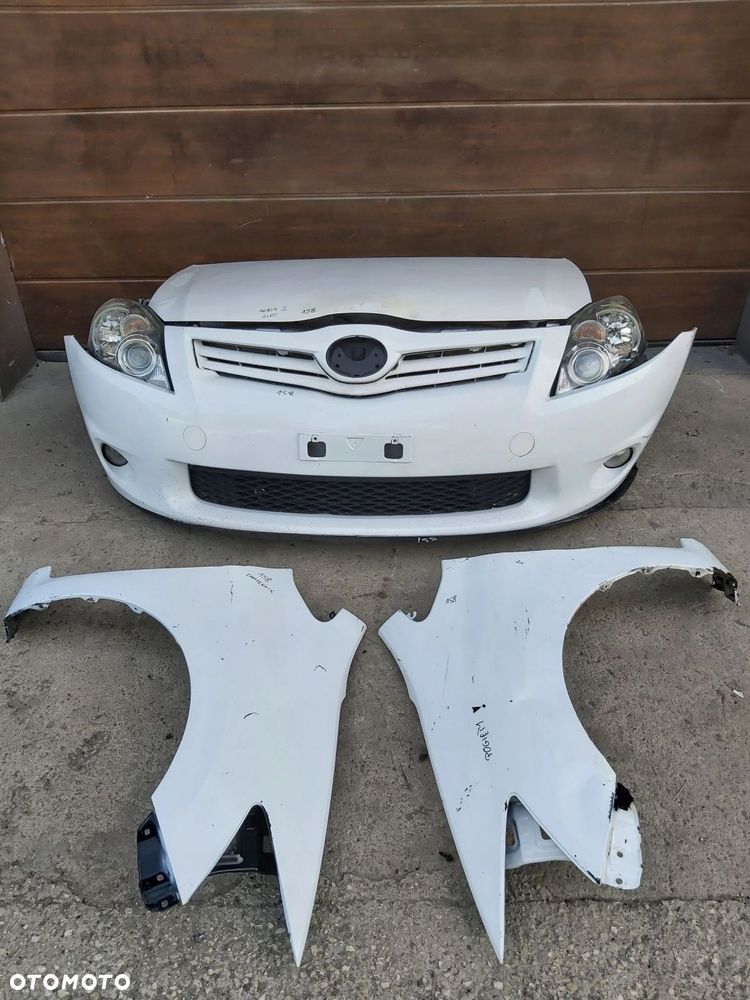 Toyota Auris I LIFT kompletny przód zderzak maska - 4