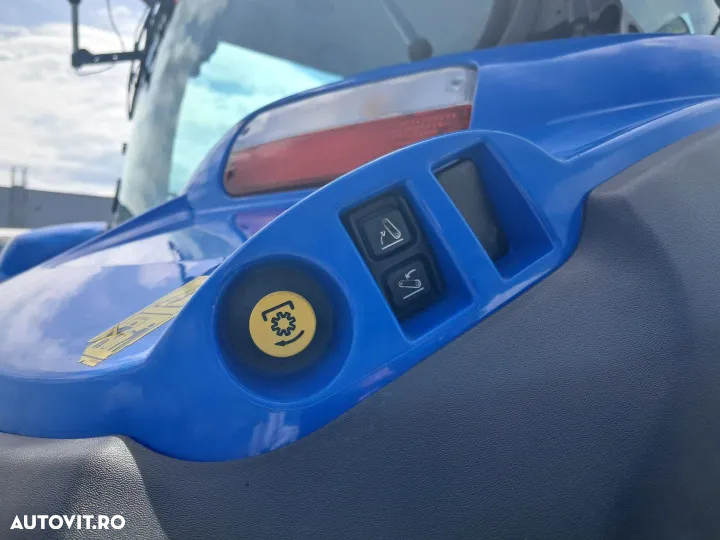 New Holland t6.160 ec s5 smart cu incarcator frontal 735la cupa robust m2.2/1.56s furca paleti 1600 - 17