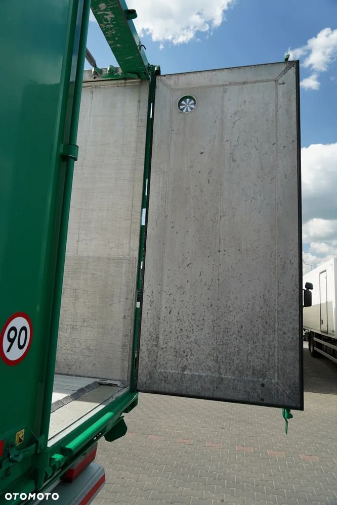 Knapen / RUCHOMA PODŁOGA / WALKING FLOOR / 92 m3 / OŚ PODNOSZONA / OSIE SAF / - 14