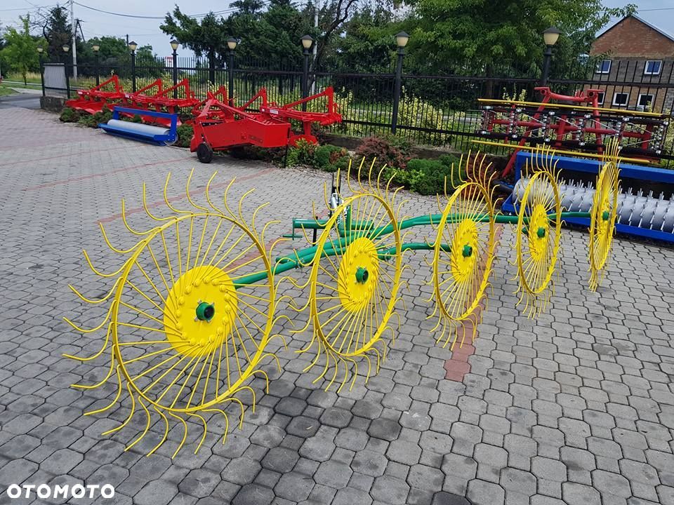 Koła grabiące do przetrząsaczo zgrabiarka gwiazdowa 4 lub 5 gwiazd - 6