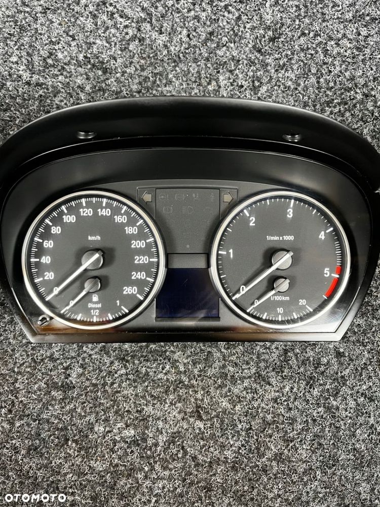 bmw seria 3 e90 licznik zegary prędkościomierz 9166846 - 3