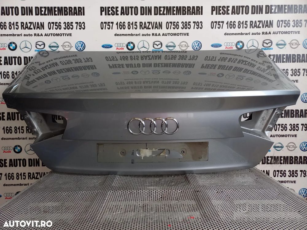 Capota Spate Portbagaj Hayon Audi A8 4H D4 Originala Intacta An 2010-2011-2012-2013-2014-2015-2016- - 5