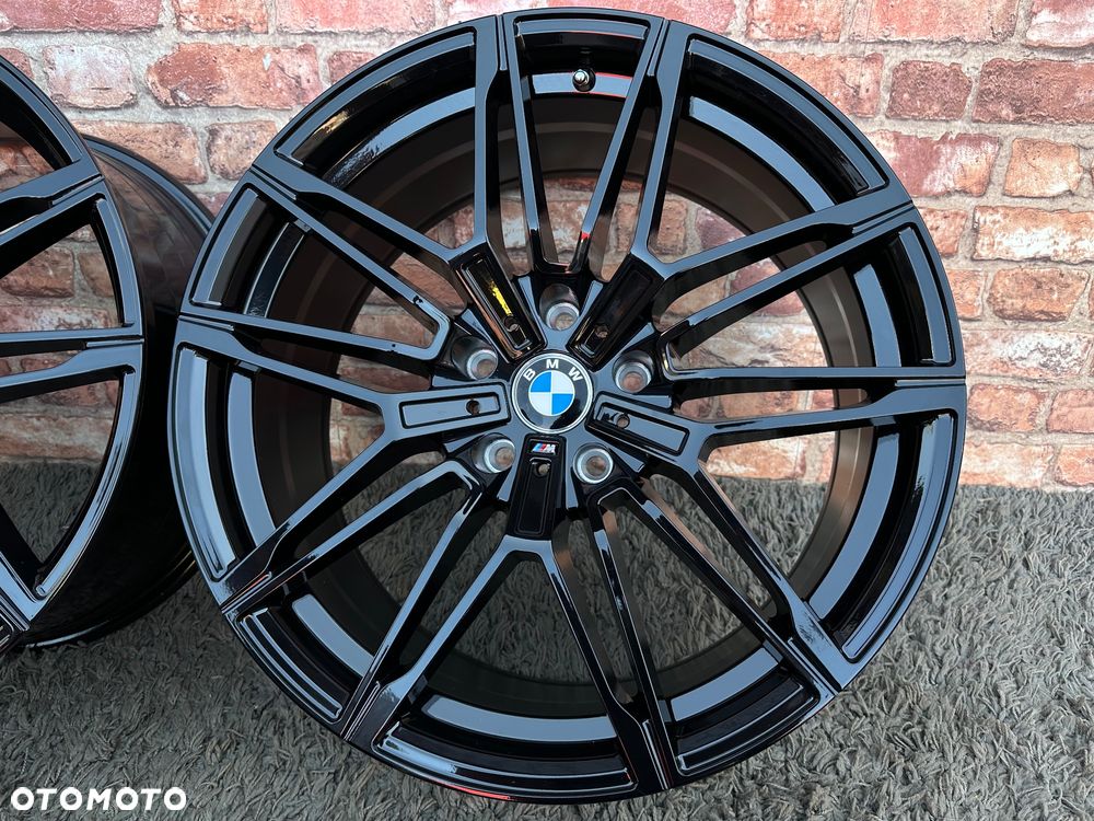 Czarne alufelgi 5x120 19 Black 8.5j ET30 BMW seria 3 5 F10 E46 E90 F30 F32 F34 F01 F12 Z4 E60 xDrive M pakiet jak styling 930 Carbonado Solid Japan Racing - 11