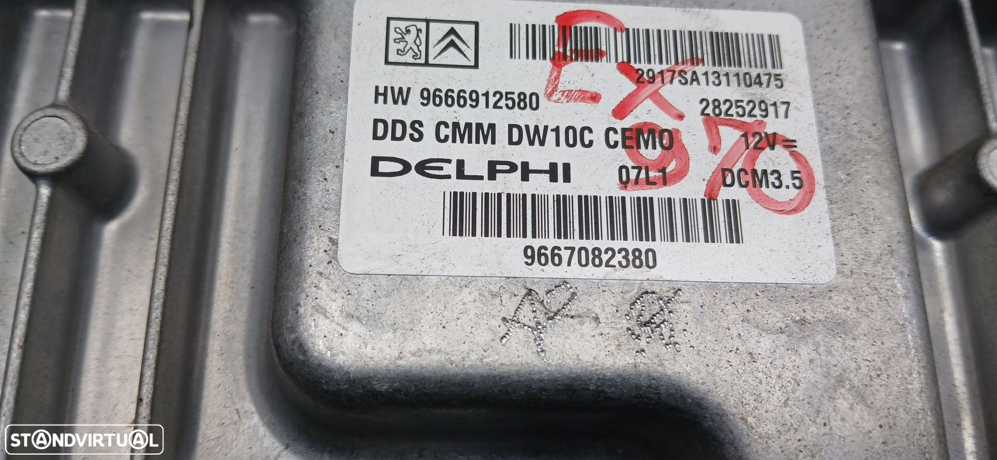 Centralina motor / ECU PEUGEOT RCZ - 4