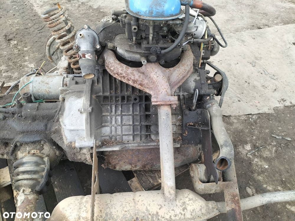 SILNIK BENZYNOWY + KOMPLETNY OSPRZĘT + SKRZYNIA SKODA 105 S I 1.0 8V - 3