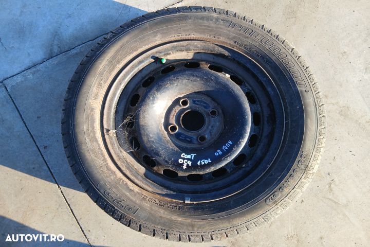Roata de rezerva R15 8A0601025G 195/65 R15 6JX15H2 ET37 8A0601025G 19 - 1