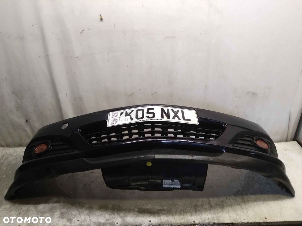 ! ZDERZAK PRZÓD PRZEDNI OPEL ASTRA H 3 III GTC Z20R  CZARNY HALOGENY - 1