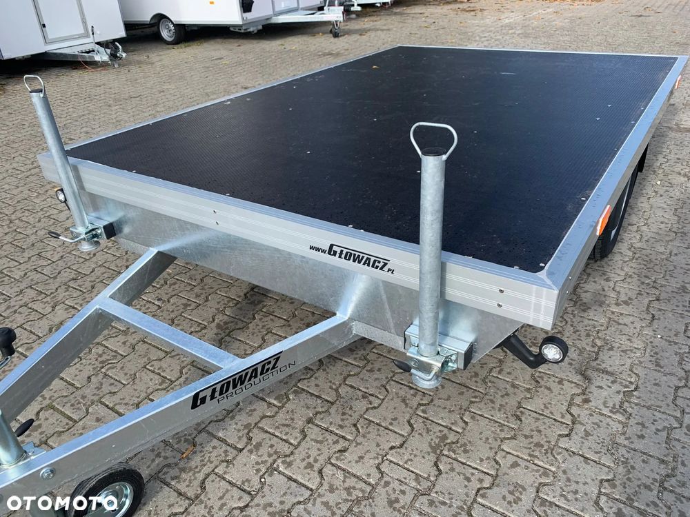 Głowacz Przyczepa do transportu saun, jacuzzi , bali itd.Wymiar 300×200 cm, wyposażona w podpory - 15
