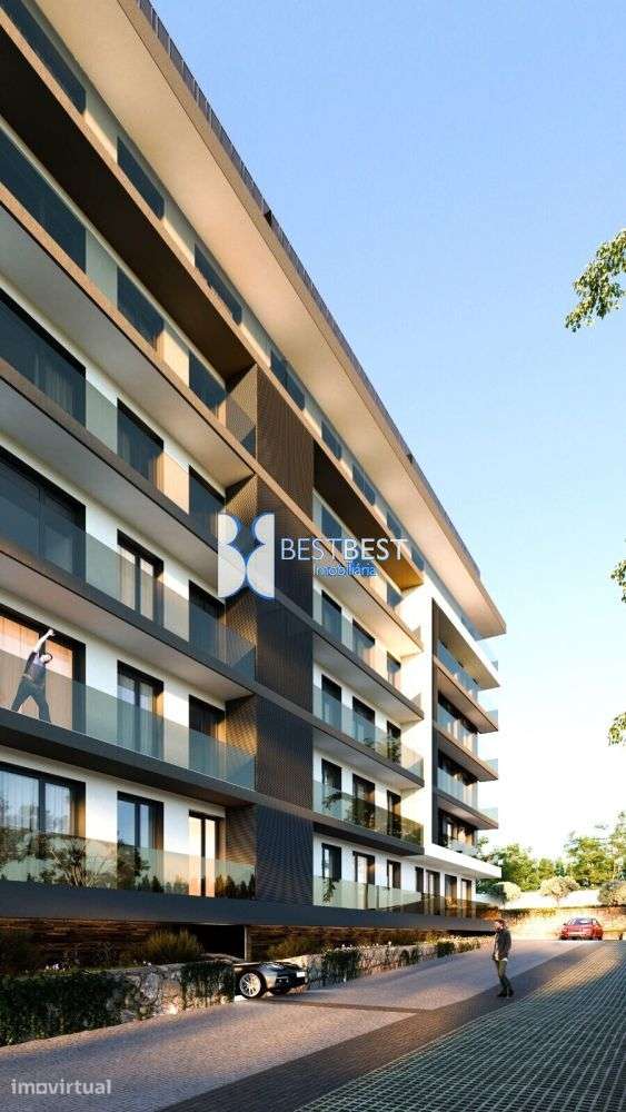 EXCELENTE APARTAMENTO T1 DE LUXO, NOVO, JUNTO AO CENTRO DE BARCELOS - Grande imagem: 2/15