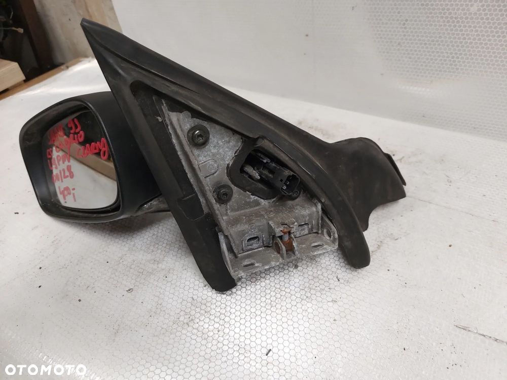 - LUSTERKO PRZÓD PRZEDNIE ELEKTRYCZNE LEWE SAAB 93 CC CABRIO CZARNY 9PIN - 3