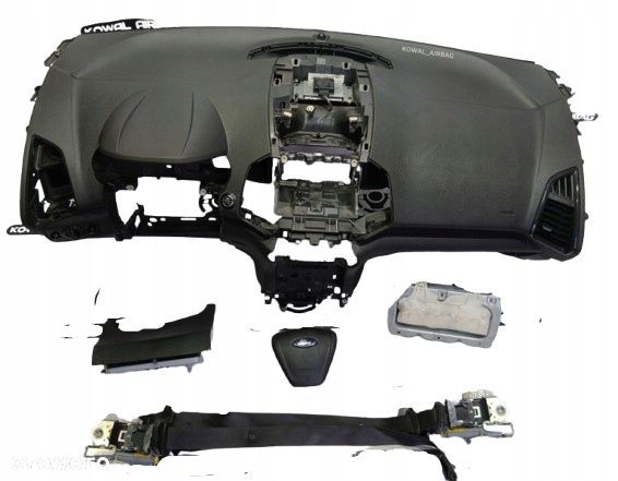 komplet poduszki deska pas pasy ford ecosport przedlift start/stop - 1