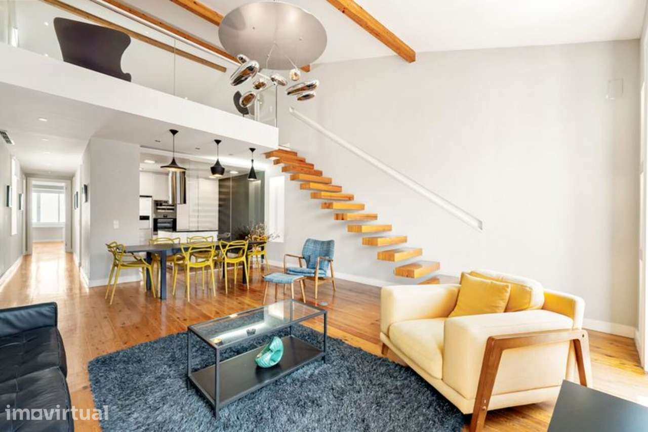 Duplex T3 com vista, Santos-o-Velho, Lisboa - Grande imagem: 2/28