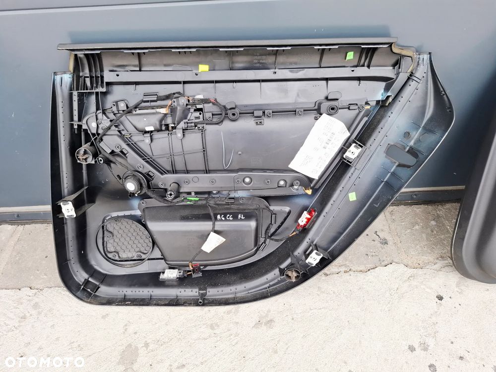 Boczki Drzwi Komplet Czarne Ambiente Audi A6 C6 Kombi/Sedan - 32
