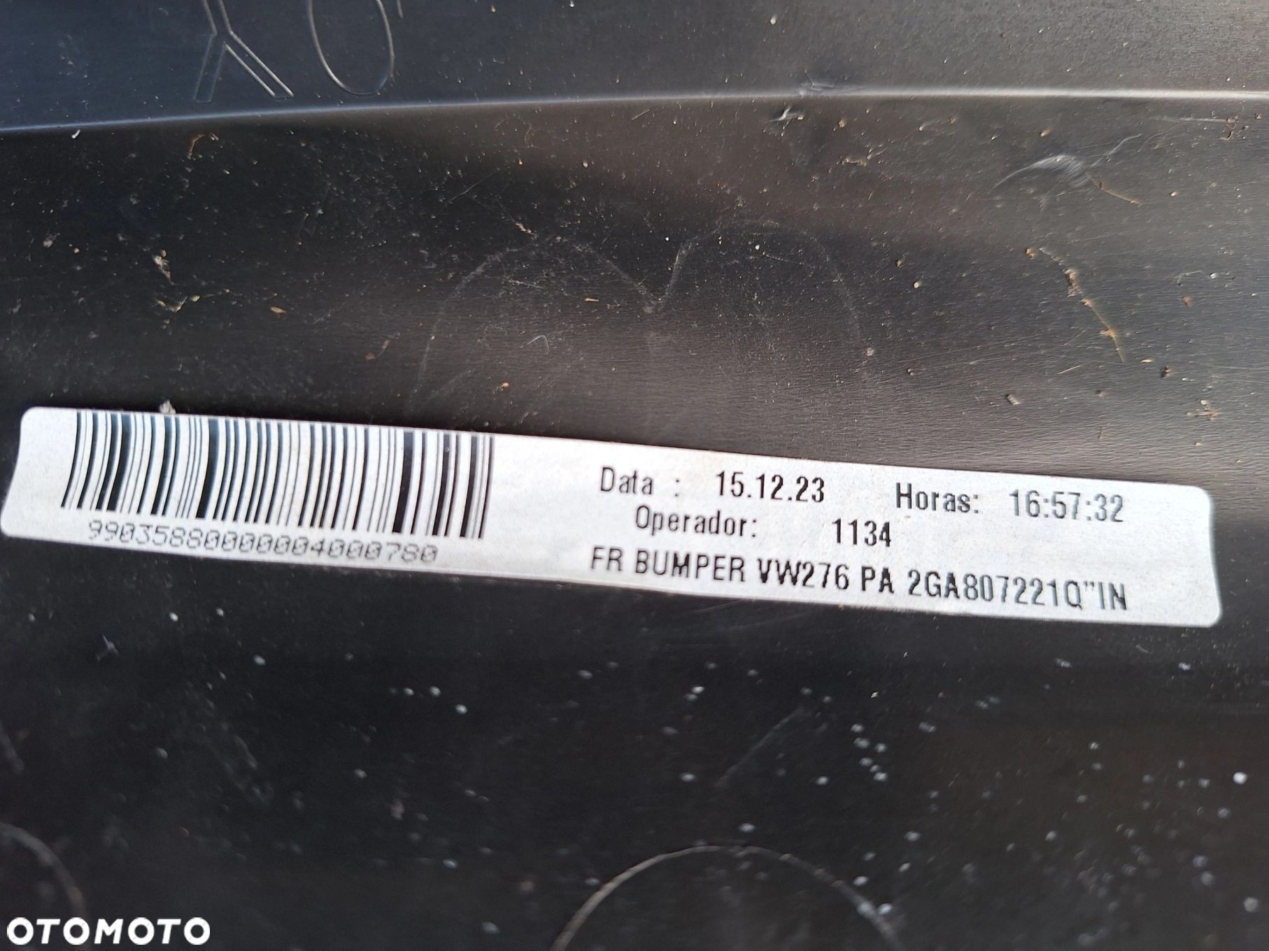VW T-ROC LIFT 22- 2GA ZDERZAK PRZÓD PRZEDNI 2GA807217 Q/S/ AP/AE WYSYŁKA 24H - 12