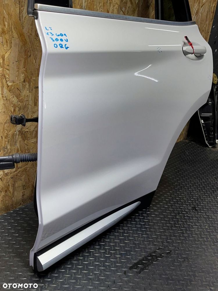 drzwi tylne tył strona lewa bmw x3 g01 a300 alpineweiss - 14