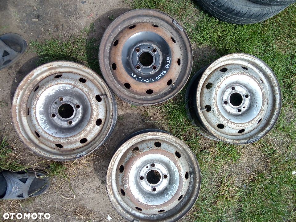 Dacia logan felga felgi 14 cali ET43 - 1