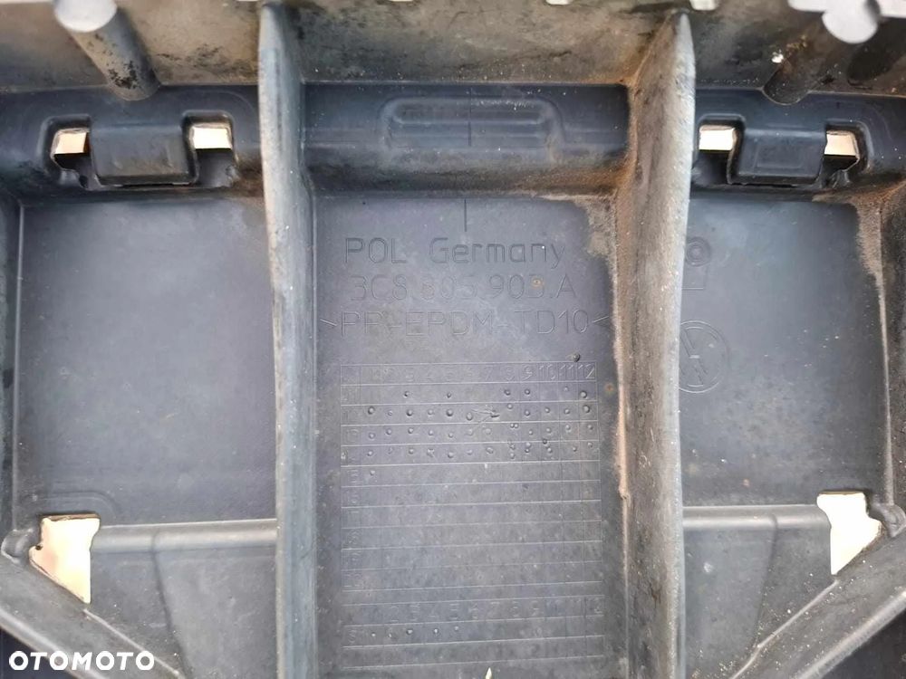 SPOILER DYFUZOR DOKŁADKA DÓŁ ZDERZAKA PRZÓD PRZEDNIEGO VW PASSAT CC LIFT 12-16 3c8805903a - 4