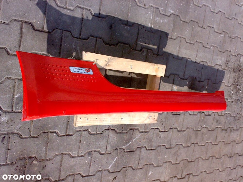 fiat 500e 500 usa 13-19 listwa nakładka progowa progu próg prawa - 1