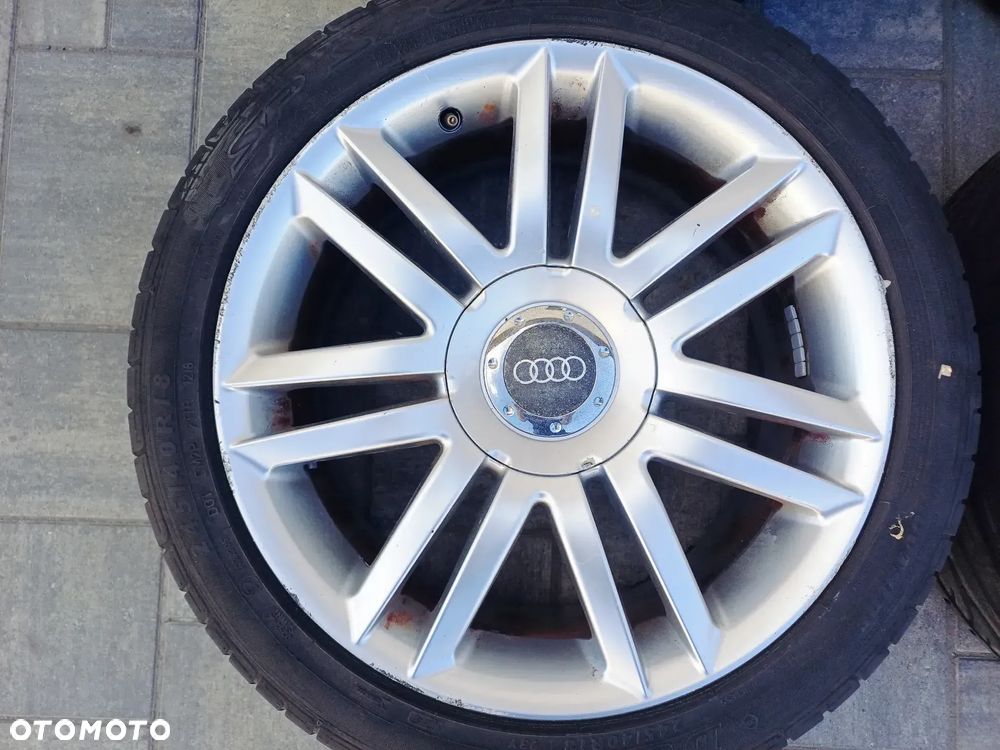 FELGI Z OPONAMI KOŁA ALUMINIOWE AUDI A3 R18 5X112 57,1 mm OPONY 2X LATO 2X ZIMA R18 245/40 NR19 - 3