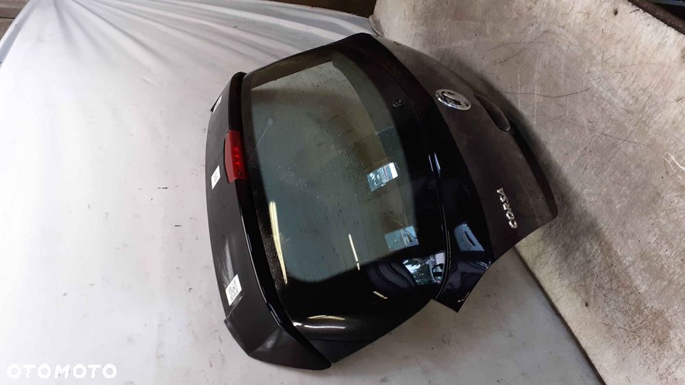 / KLAPA TYŁ TYLNA BAGAŻNIKA OPEL CORSA D Z20R CZARNA 5D 5DRZWI HB - 3