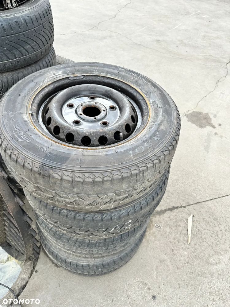 Felgi Stalowe Ford Transit Custom 5x160 6,6JX15 BK21-1007-AA Komplet demontaż - 1