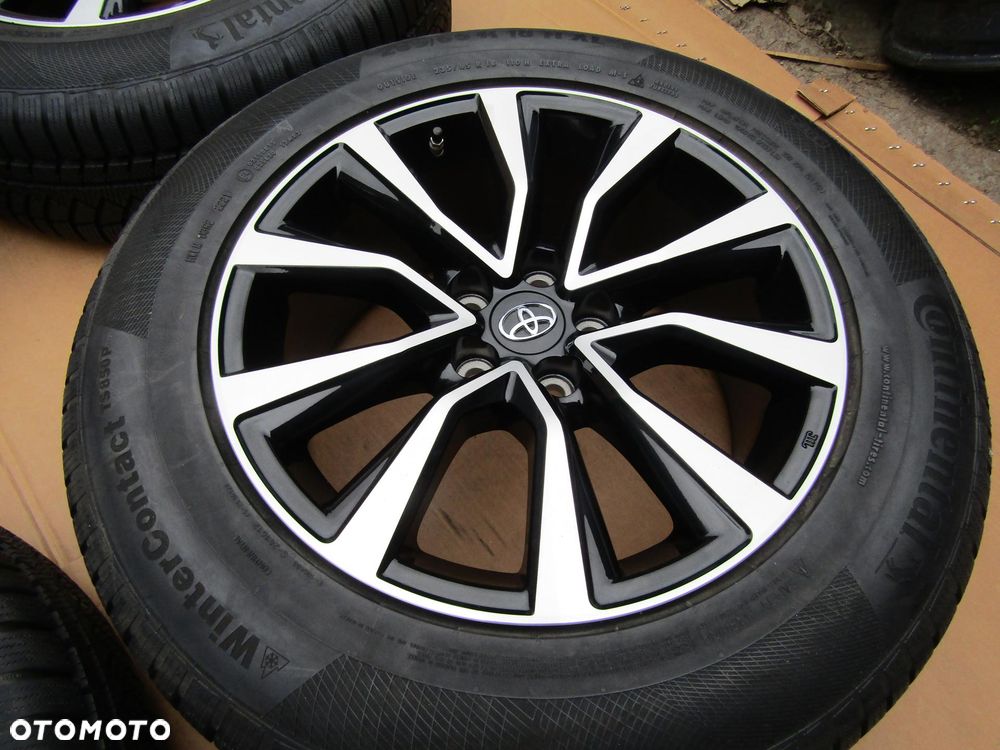 4 x Felgi Aluminiowe Koła 18 TOYOTA HIGHLANDER III IV 4 8 j 5x114,3 ET35 + czujniki TPMS + Opony 235/65 18 - 13