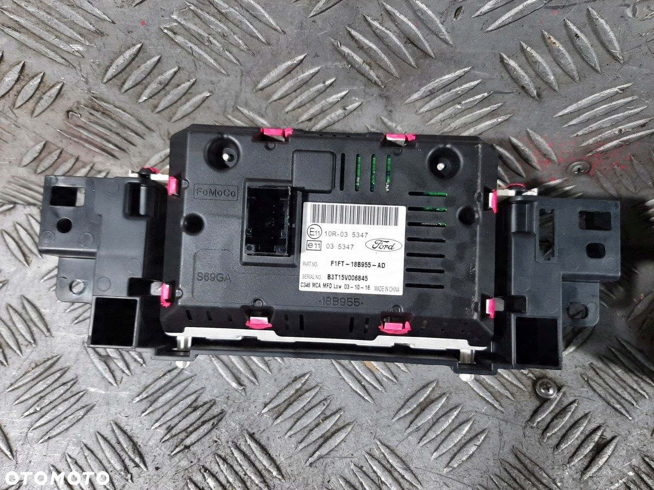 FORD FOCUS MK3 FL 17R RADIO CD PANEL WYSWIETLACZ - 4