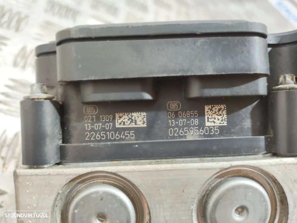 Modulo ABS | Bloco Hidraulico Renault | Nissan | Dacia - 2265106455 | 0265243365 - Captur J11 | Clio | Qashqai | Stepway - Original - 7