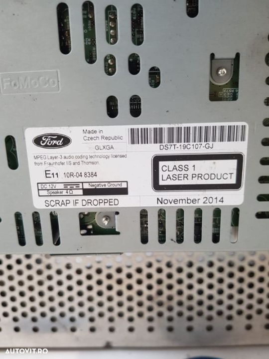 Kit Sistem Navigatie Complet Ford Mondeo Mk5 An 2014-2021 - 7