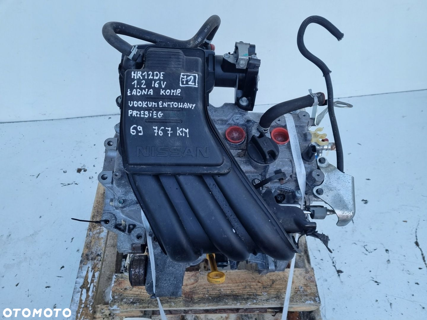 SILNIK Nissan Micra IV K13 1.2 16V 80KM serwisowany 69tyś HR12 HR12DE - 4