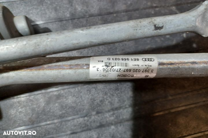 Ansamblu stergatoare parbriz volan pe stanga 8E1955023D 8E1955023D Au - 3