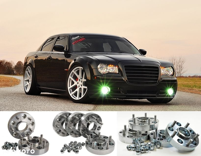 DYSTANSE ADAPTERY DO FELG Chrysler 300C Voyager Pacifica PT Cruiser NOWE! FVAT! Wysyłamy - 2