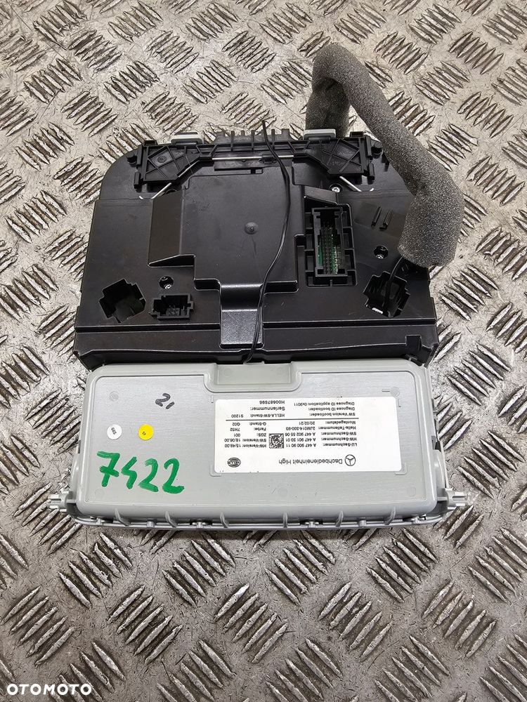mercedes w447 lampa oświetlenie kabiny a4479009011 - 2