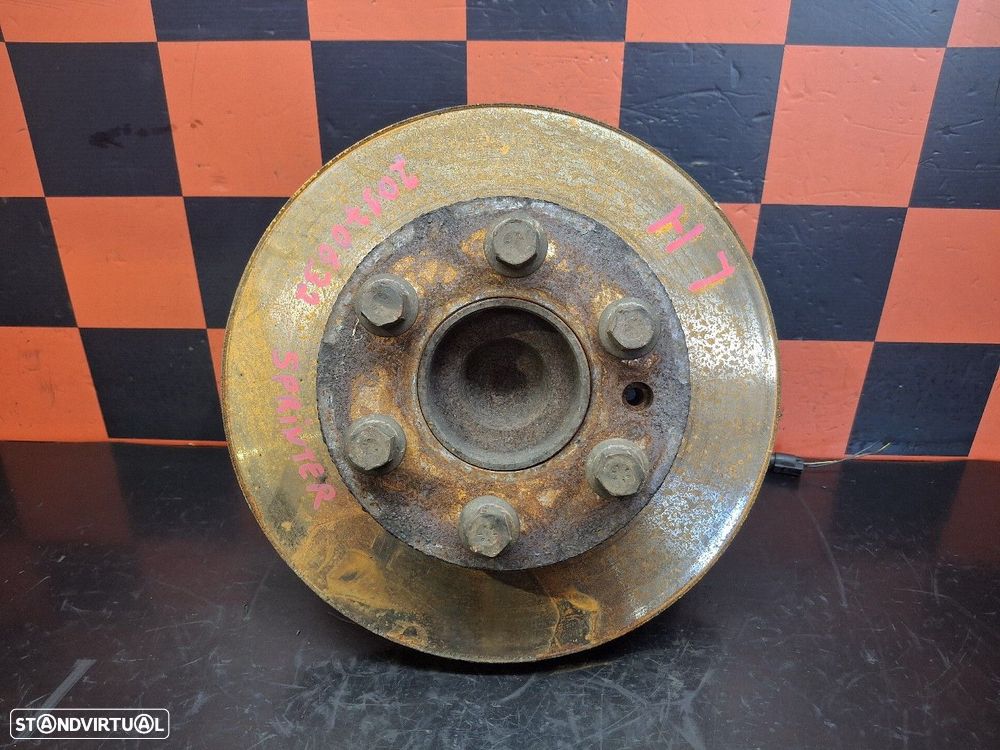 Manga De Eixo Frente Esquerda Mercedes-Benz Sprinter 3,5-T Caixa (906) - 1