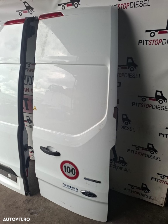 Usa stanga dreapta spate FORD TRANSIT CUSTOM 2021 2022 2023 2024 alba pe alb - 3