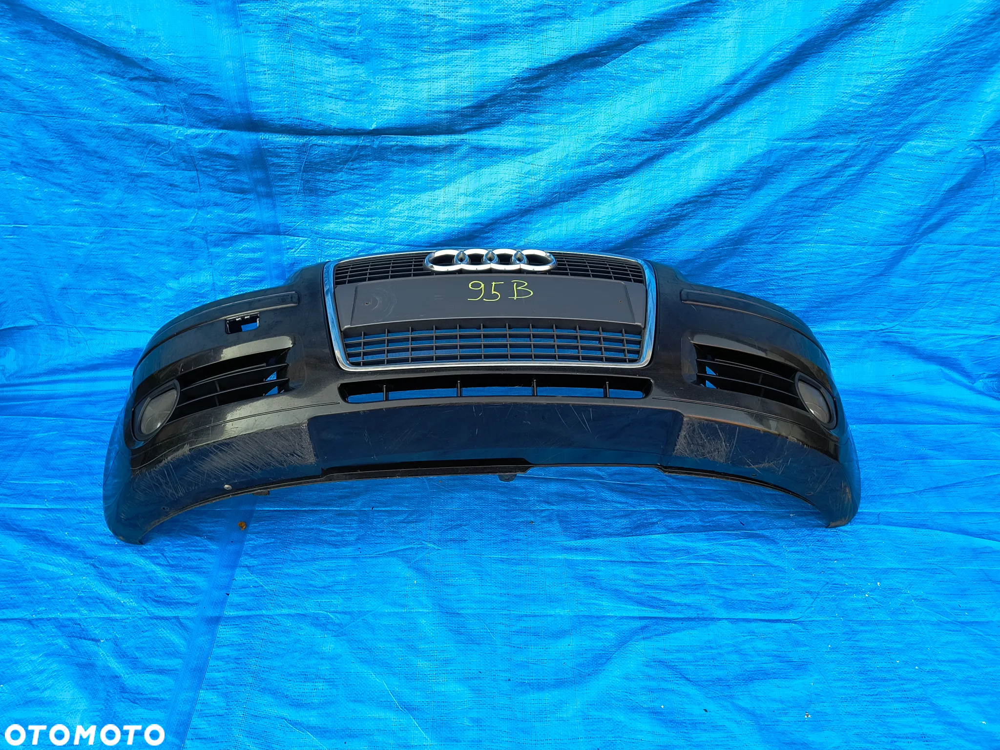 Zderzak przód przedni kompletny Audi A3 8P lift duży grill wysyłka - 7