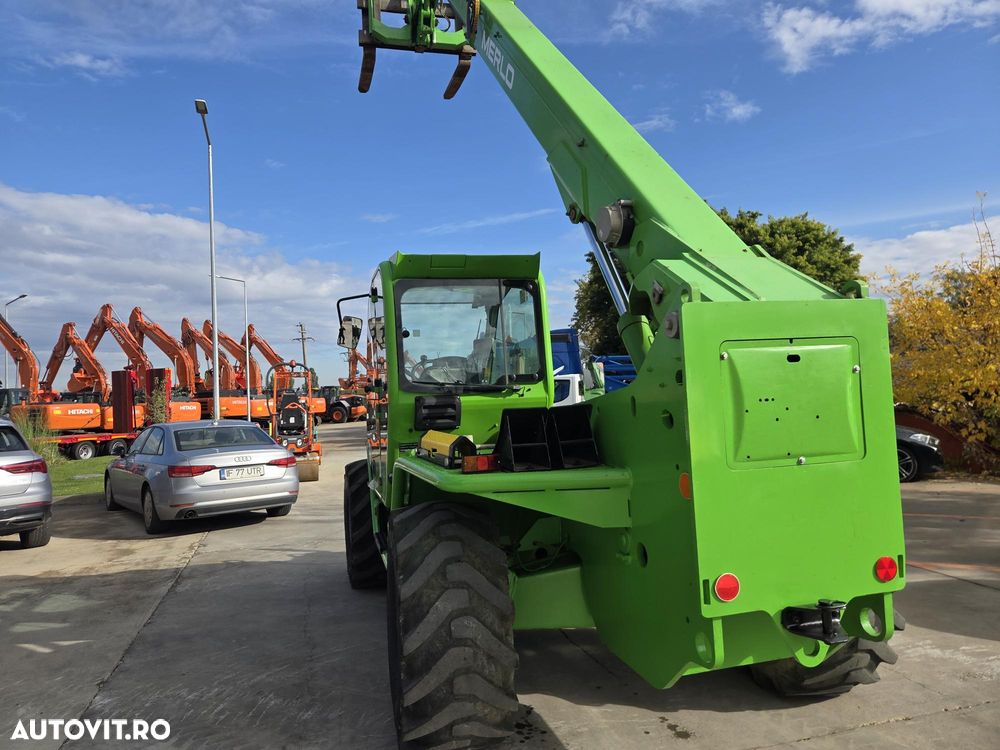 Merlo P60.10, TELESCOPIC la 10m, ridica 6tone, 2018, 2.5217h, furci, cupa, motor Deutz 110CP, cupa, latime 2,25m, 5,5m pe orizontala, STARE FOARTE BUNA, posibilitate leasing  2 ani-PROMOTIE 51.900 EUR+Tva - 30