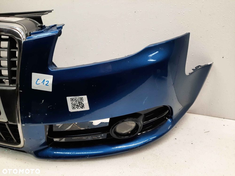 ^ ZDERZAK PRZÓD PRZEDNI DO AUDI A4 S4 B7 CABRIO S-LINE LZ5C NIEBIESKI BŁĘKITNY HALOGENY - 4
