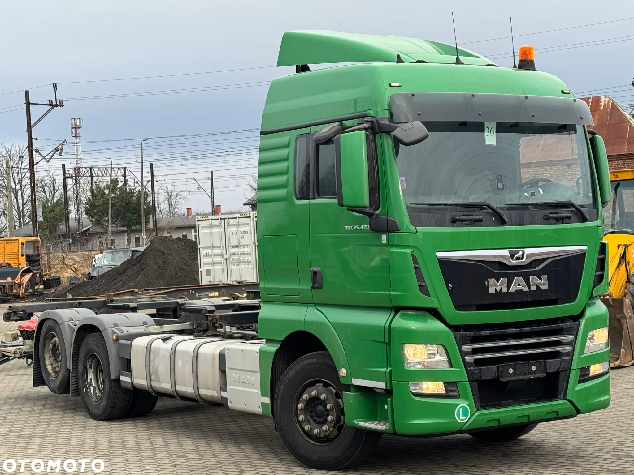 MAN TGX 26.420 BDF RAMA DO ZABUDOWY WINDA ZAŁADOWCZA - 9
