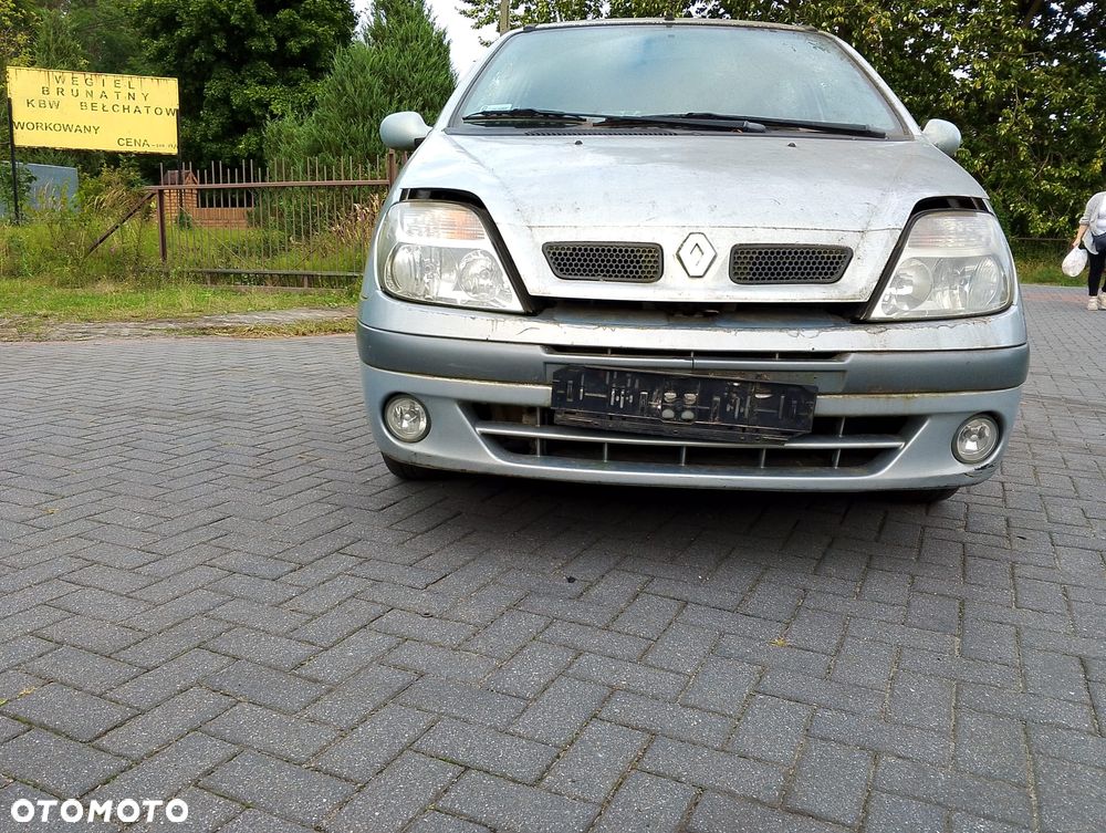Renault Megane Scenic I FL (99-03r.) 1.9 DCI 102KM. Silnik F9Q 732 Skrzynia JC5 132 lakier MV632 – GREY BOREAL BC.Cały na części. GWARANCJA !!! Przód Tył Zestaw Komplet Drzwi Klapa Zderzak Błotnik Maska Grill Atrapa Szyba Pas Lampa Lusterko Boczki Fotel Kanapa Kokpit Deska Rozdzielcza Przełącznik Włącznik Sterownik Przewody Wiązka Instalacja Moduł Komputer Czujnik Listwa Pompa Alternator Wtryski Głowica Rozrusznik Kompresor Sprzęgło Dwumas Silnik Skrzynia ABS Klimatyzacji Paliwa Wspomagania Kolektor Turbina Przepustnica Zawór Chłodnica Koło Hak Belka Sanki Zawieszenie Mcpherson Półoś Amortyzator Wydech Tłumik Zacisk Most - 2